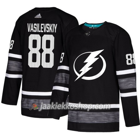 Miehille NHL Tampa Bay Lightning Pelipaita Andrei Vasilevskiy 88 Musta 2019 All-Star Adidas Authentic